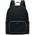 Burberry Black Check Trim Backpack