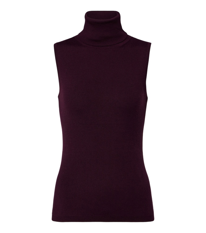 Photo: Jardin des Orangers Ribbed-knit virgin wool turtleneck top