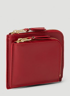 Outside Pocket Wallet in Red