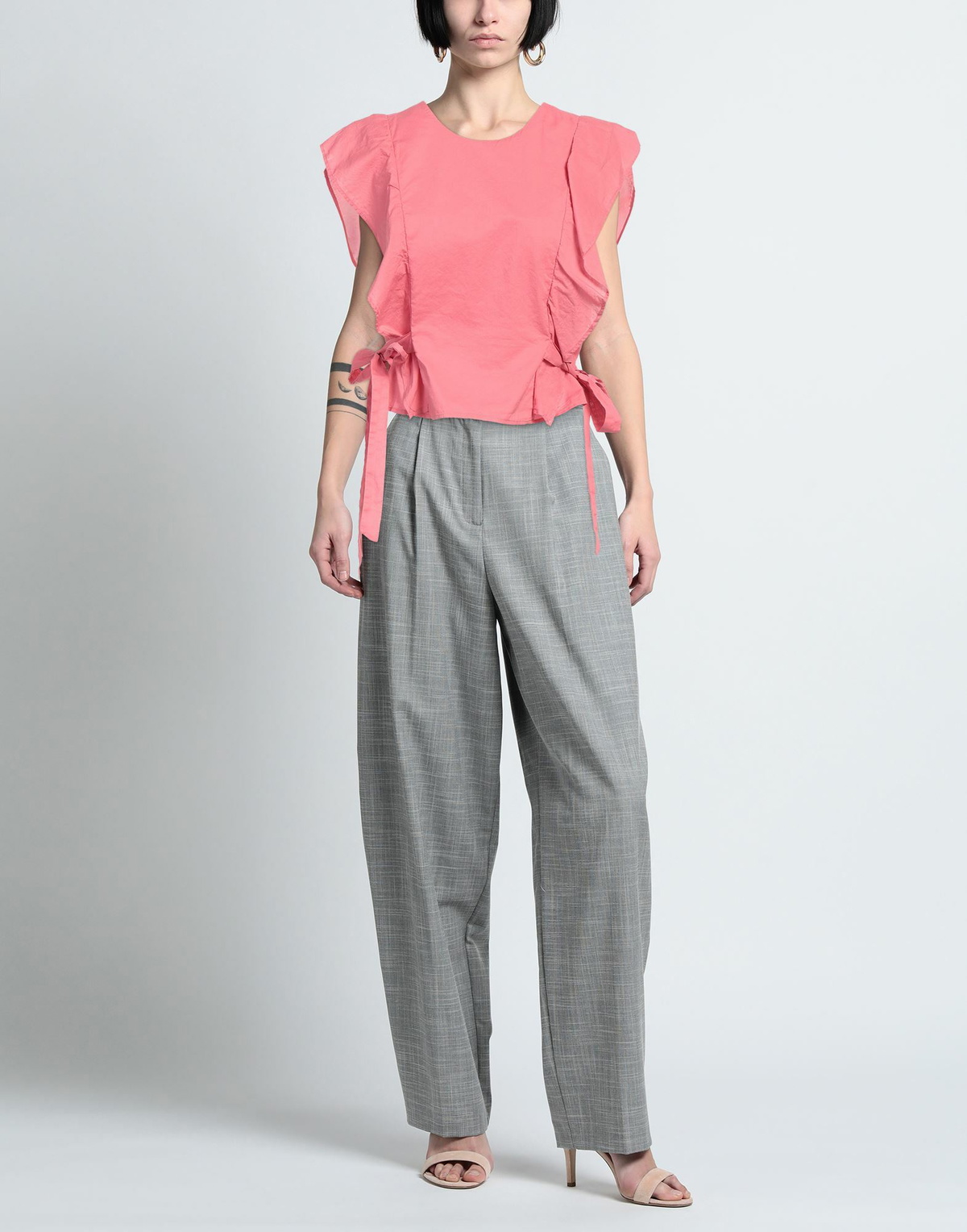 Alessia Santi Womens Top Coral