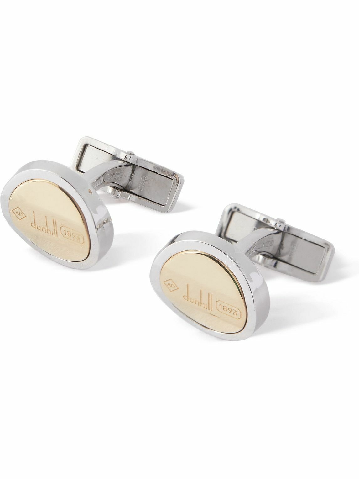 Photo: Dunhill - 18-Karat Gold-Plated and Sterling Silver Cufflinks