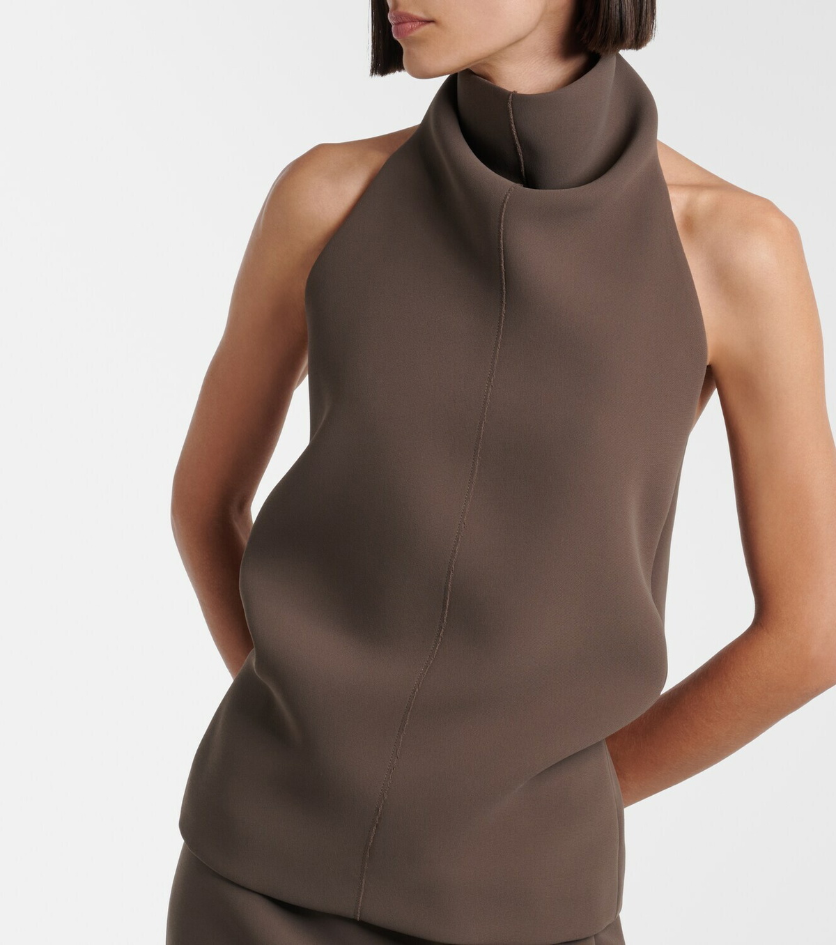 Khaite Rone halterneck top