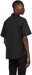 Dsquared2 Black 'Ceresio 9' Bowling Shirt
