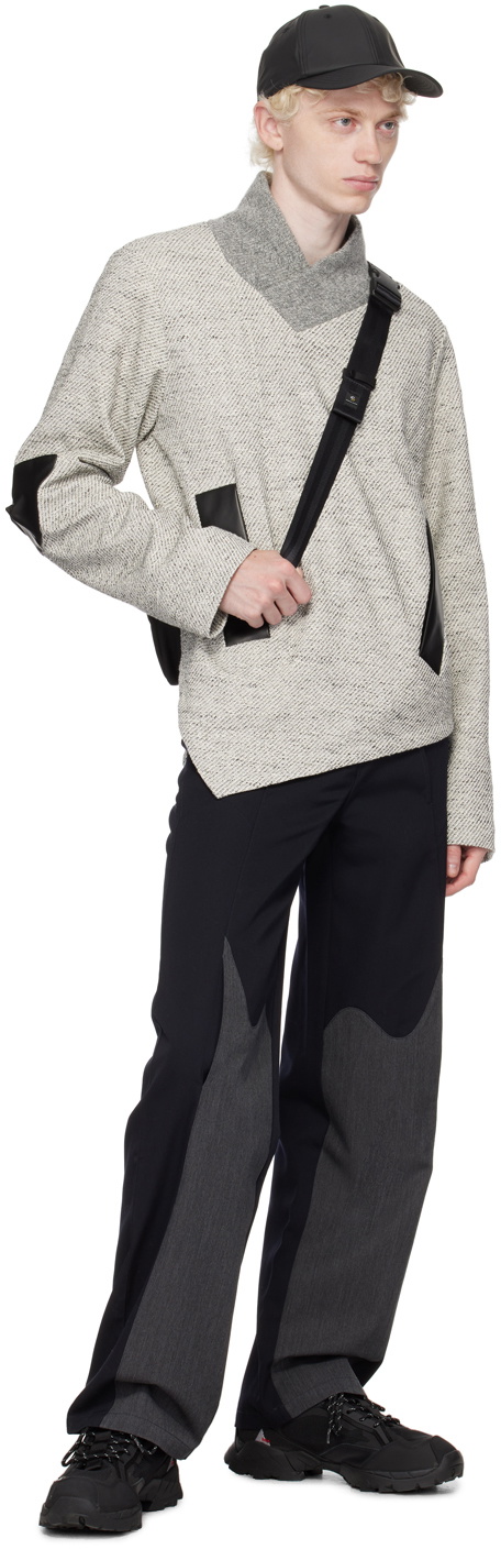 Uncertain Factor Gray Tight End Sweatshirt