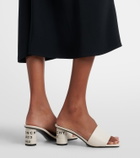Givenchy Tape leather mules