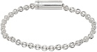 Le Gramme Silver 'Le 11g' Circle Bracelet