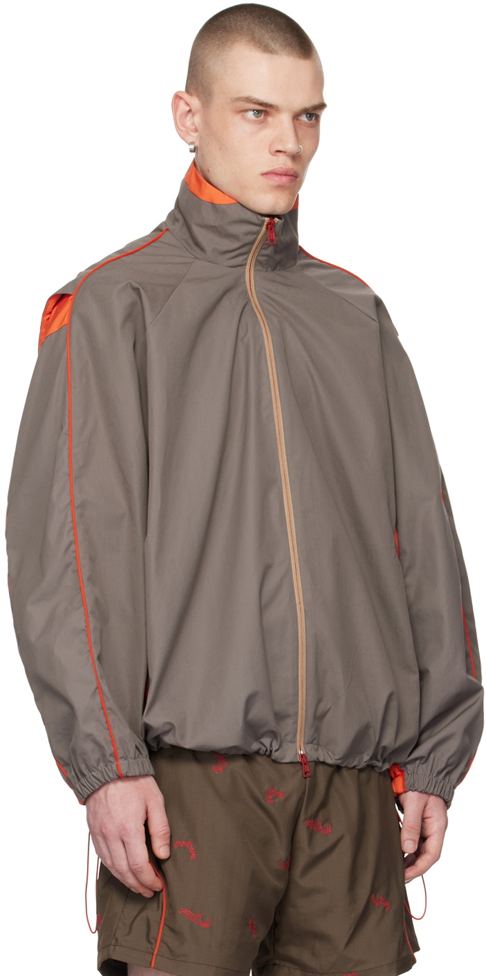 Robyn Lynch Brown Paneled Jacket