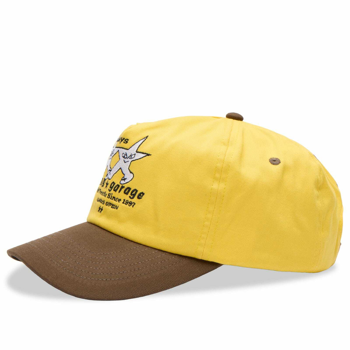 TwoJeys Sketchy Stars Cap in Yellow 