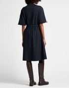 Moncler Womens Midi dress in Navy