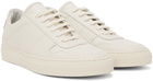 Common Projects Off-White BBall Low Bumpy Sneakers