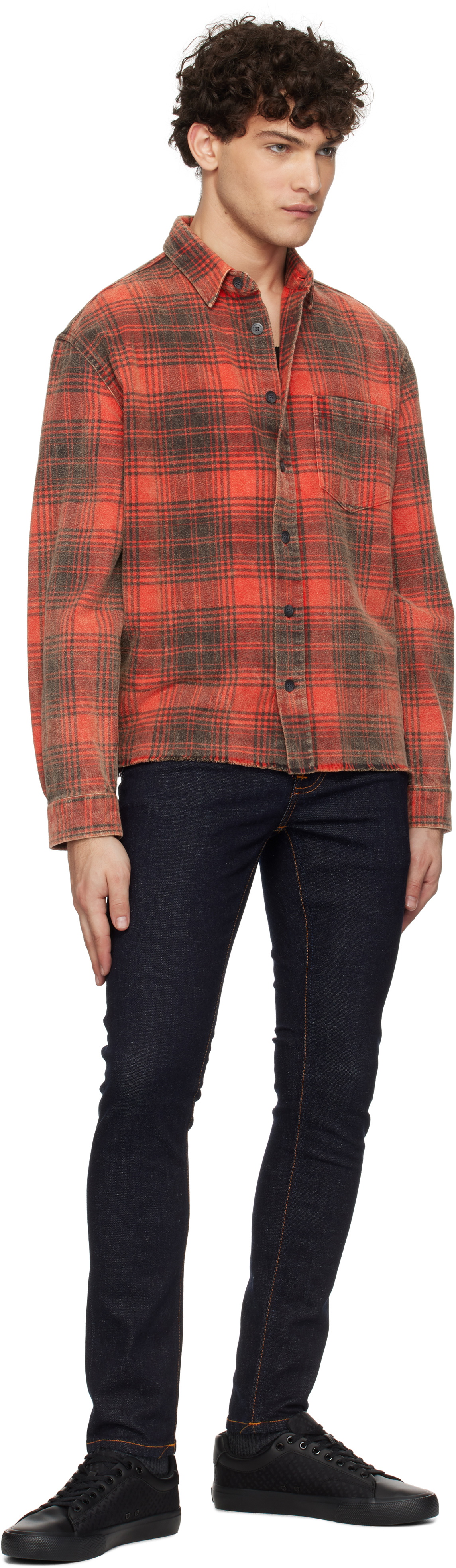 Nudie Jeans Navy Tight Terry Jeans