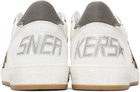 Golden Goose White Ball Star Sneakers