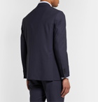 Canali - Slate-Blue Slim-Fit Kei Wool Suit Jacket - Blue