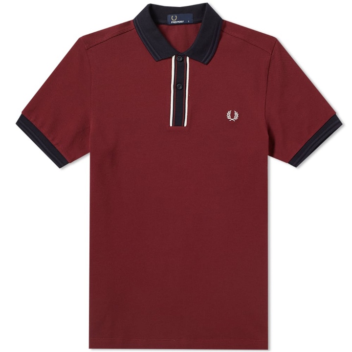 Photo: Fred Perry Tipped Placket Pique Polo