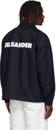 Jil Sander Navy Cotton Jacket