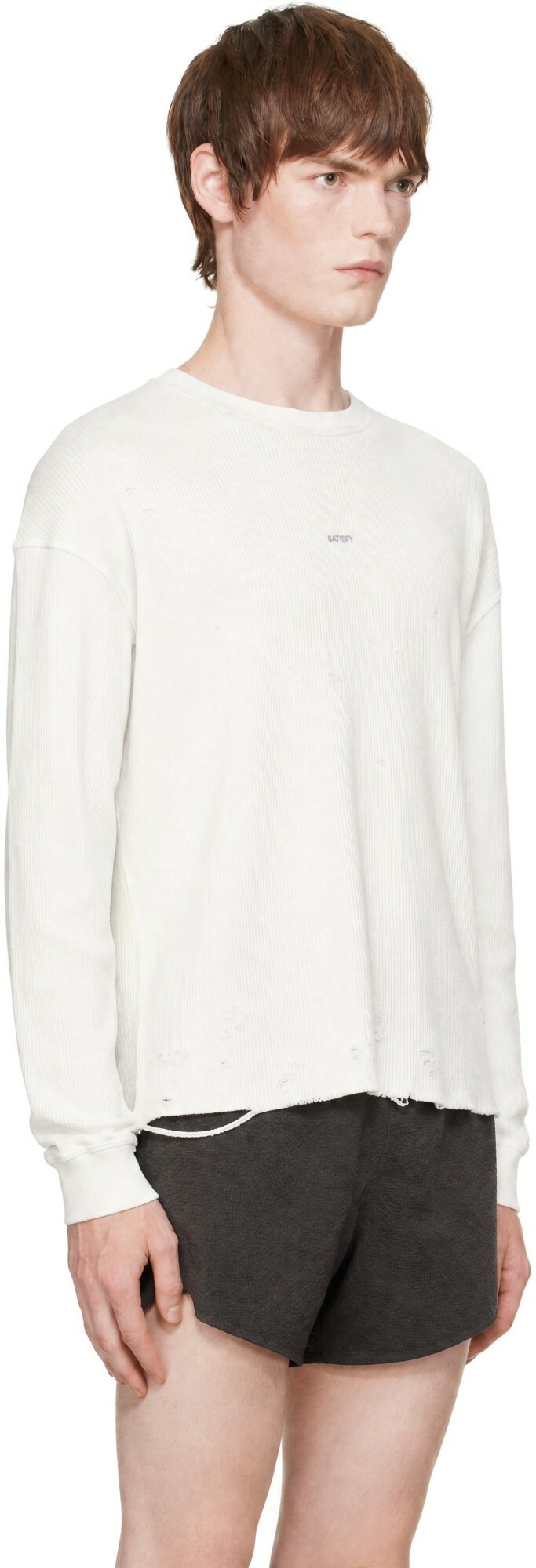 Satisfy Off-White MothTech Waffle Long T-shirt