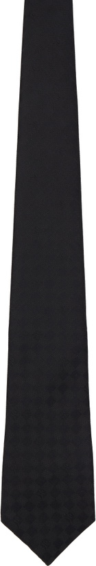 Photo: Comme des Garçons Homme Deux Black Check Tie