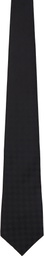 Comme des Garçons Homme Deux Black Check Tie
