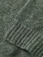 A.P.C. - Lucas Brushed Knitted Sweater - Gray