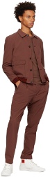 Hugo Burgundy Slim-Fit Suit