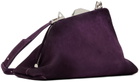 The Attico Purple Day Off Shoulder Bag