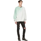 Amiri Black Painted Art Patch Jeans