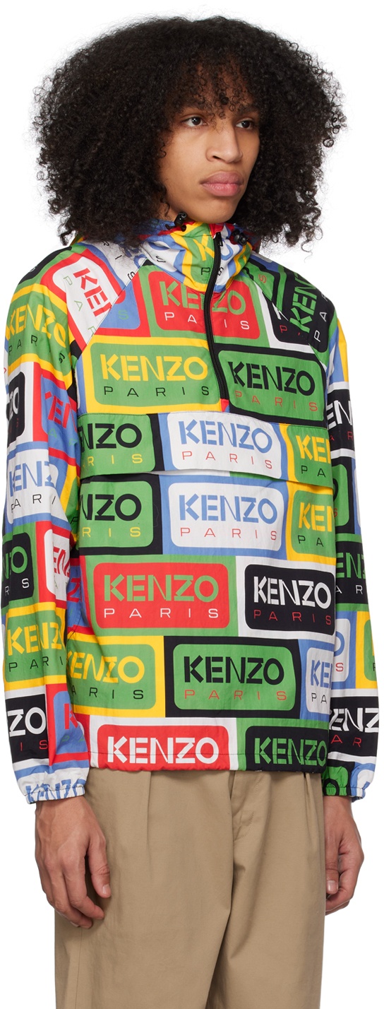 Kenzo Multicolor Kenzo Paris Labels Jacket Kenzo