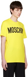 Moschino Yellow Crewneck T-Shirt