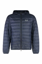 EA7 Hooded Ultra-light Down Jacket