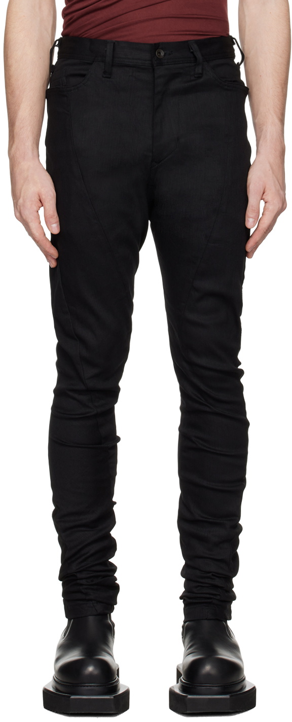 Julius Black Curved Skinny Jeans Julius