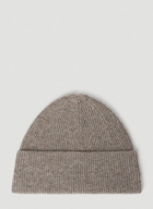 Acne Studios Knit Beanie Hat male Beige