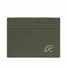 Ronning Men's Leather Card Holder in Green 