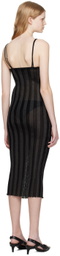 a. roege hove Black Katrine Maxi dress