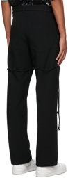 Song for the Mute Black Wool Dress Trousers
