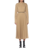 Peter Do - High-rise stretch-crêpe midi skirt