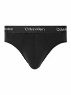 Calvin Klein Underwear - Stretch Recycled-Jersey Briefs - Black