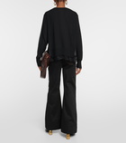 Dorothee Schumacher Lace-trimmed wool sweater