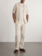 Ralph Lauren Purple label - Linen-Jersey T-Shirt - Neutrals