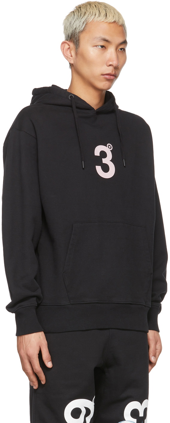 Aitor Throup’s TheDSA SSENSE Exclusive Black Logo Hoodie