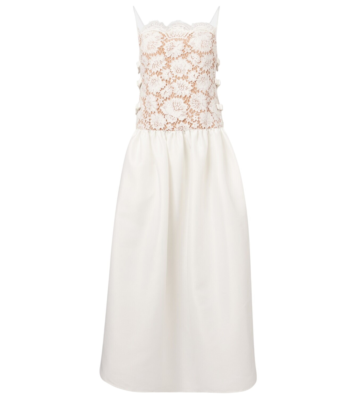 Self-Portrait Crystal-embellished ruffled gown Self-Portrait