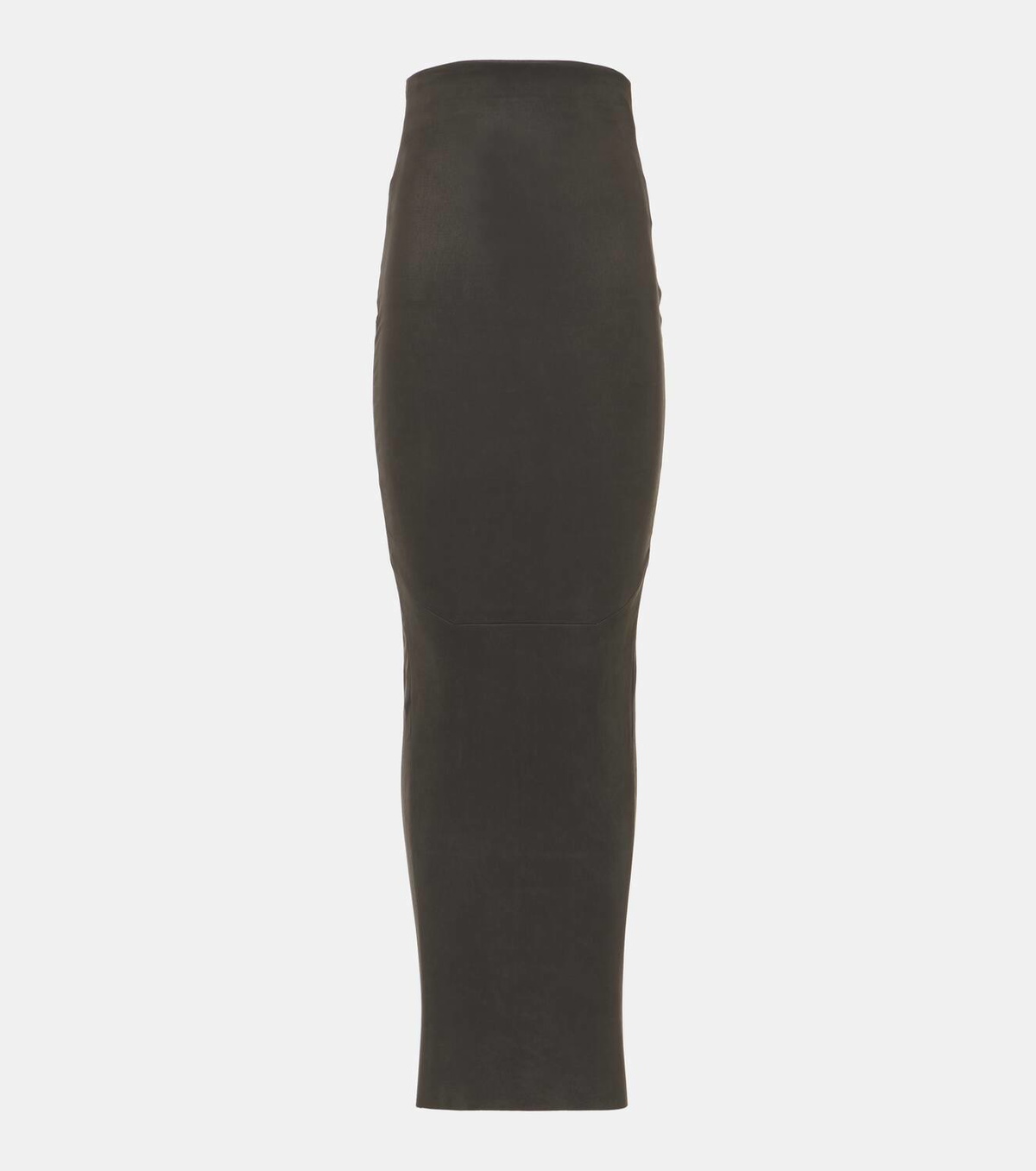 Rick Owens Dirt Pillar leather maxi skirt Rick Owens