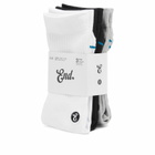 Stance for E by END. Basic Crew 3-Pack in Multi