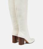 Gabriela Hearst - Cora leather knee-high boots