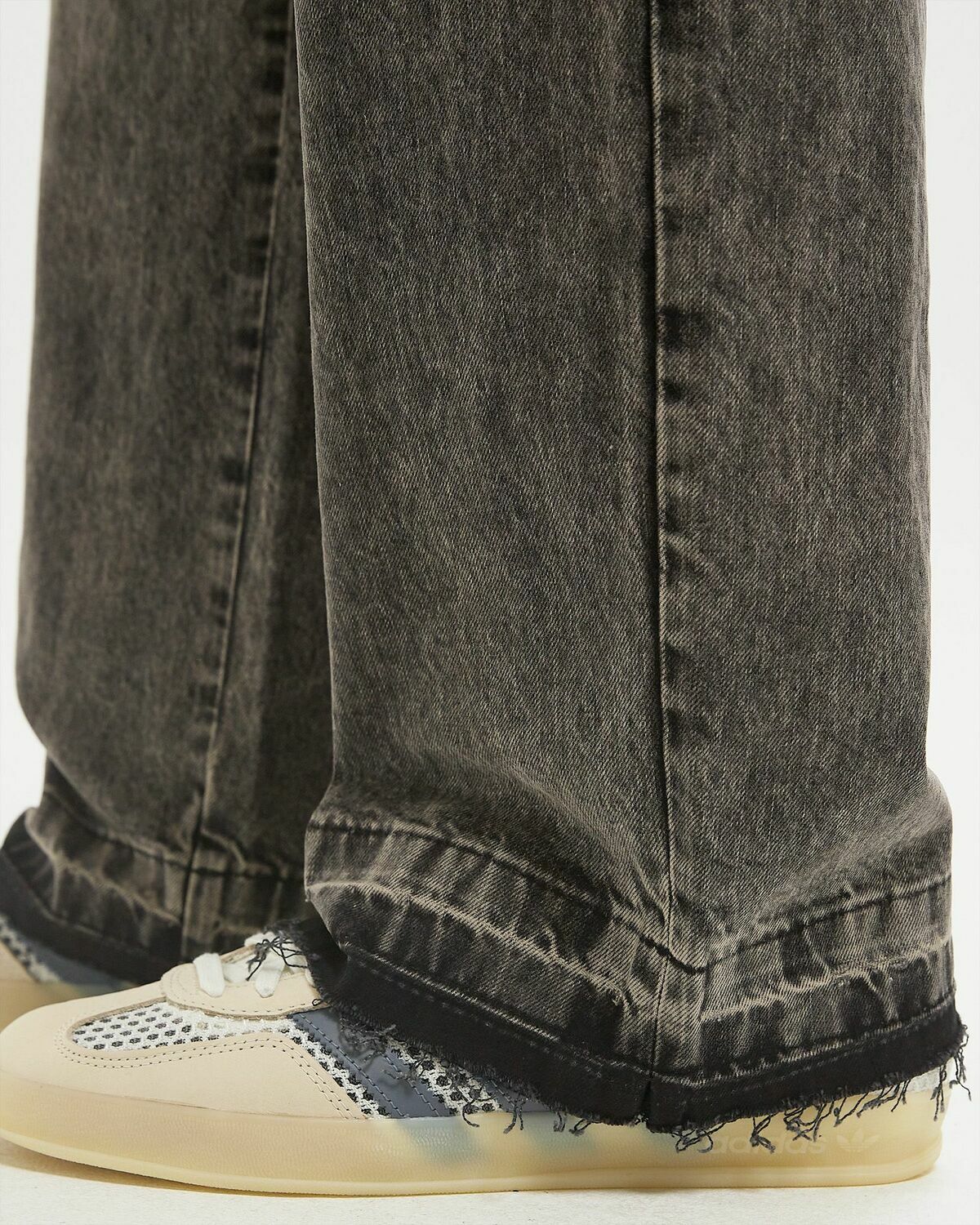 Boiler Room PRINTED 5 PKT JEANS Black Men