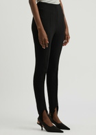 Nanushka Savita Stirrup Seersucker Trousers Black