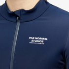 Pas Normal Studios Men's Mechanism Thermal Long Sleeve Jersey in Navy