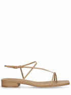 STUDIO AMELIA 10mm Cross Front Leather Flats