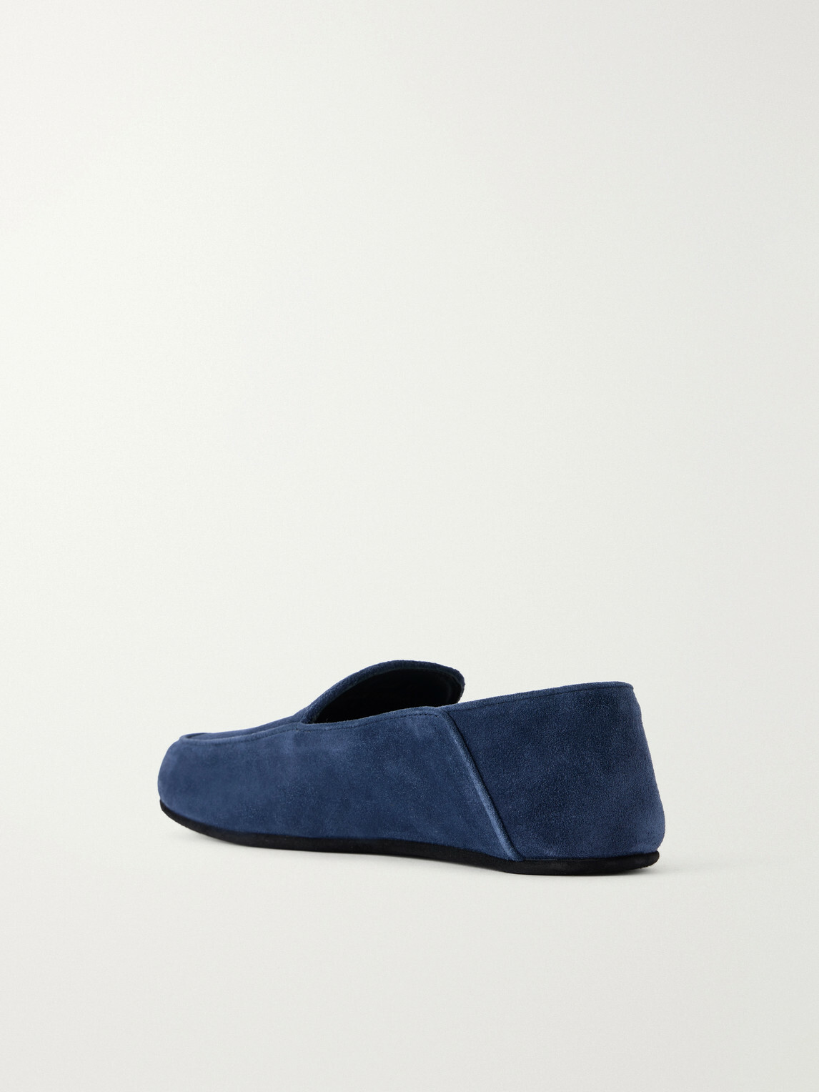 George Cleverley - Mayfair Collapsible-Heel Suede Loafers - Blue