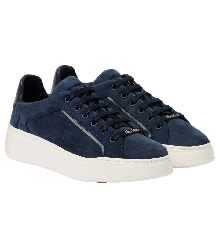 Photo: Max Mara SuperSuede suede platform sneakers