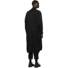 Julius Black Cotton Long Cardigan